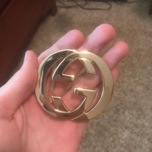 Gucci belt buckle